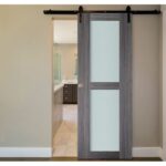 Nova Italia Vetro 2 Lite Swiss Elm Laminate Interior Door