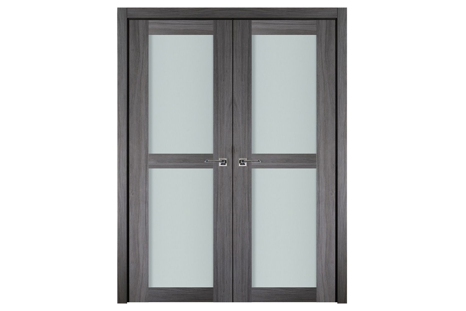 Nova Italia Vetro 2 Lite Swiss Elm Laminate Interior Door