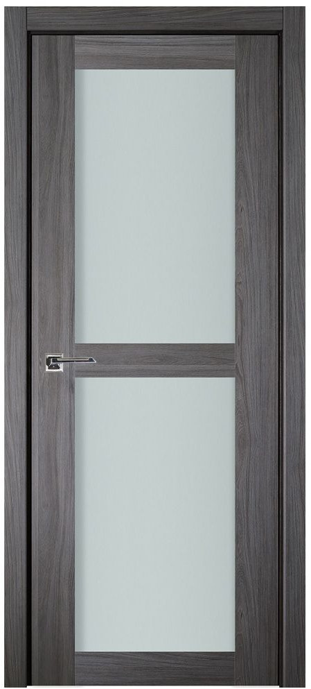 Nova Italia Vetro 2 Lite Swiss Elm Laminate Interior Door