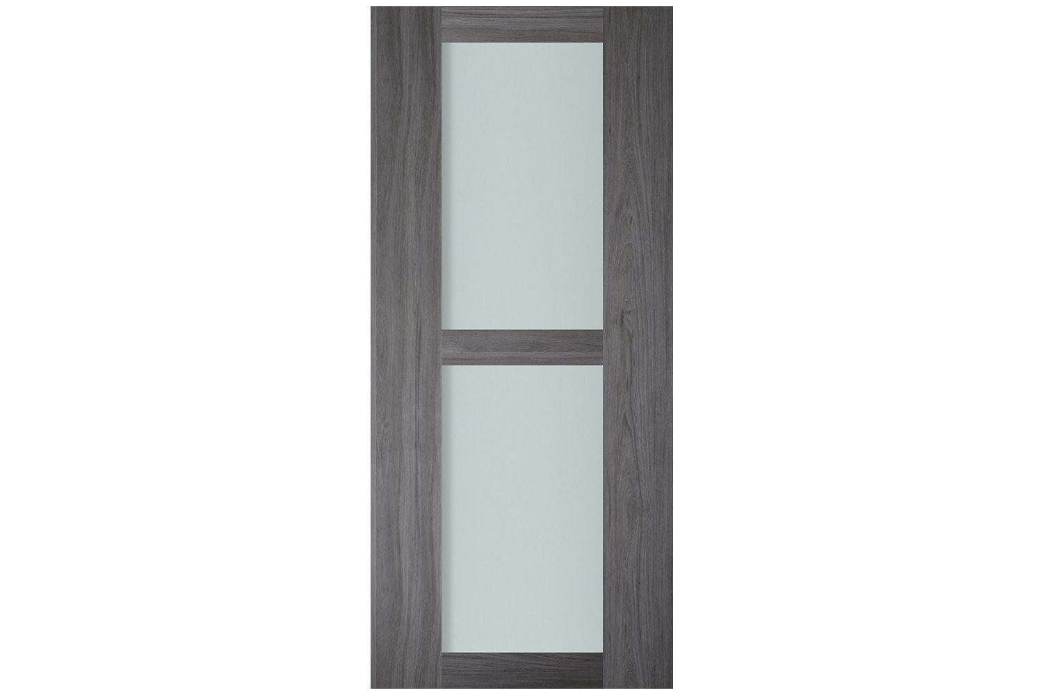 Nova Italia Vetro 2 Lite Swiss Elm Laminate Interior Door