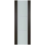 Nova Italia Vetro 2H Premium Wenge Laminate Interior Door