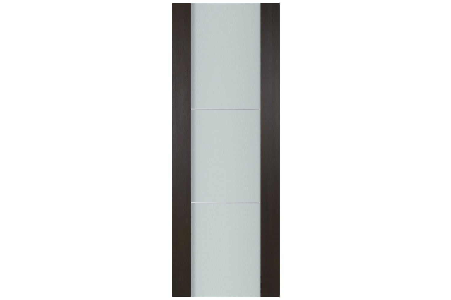 Nova Italia Vetro 2H Premium Wenge Laminate Interior Door