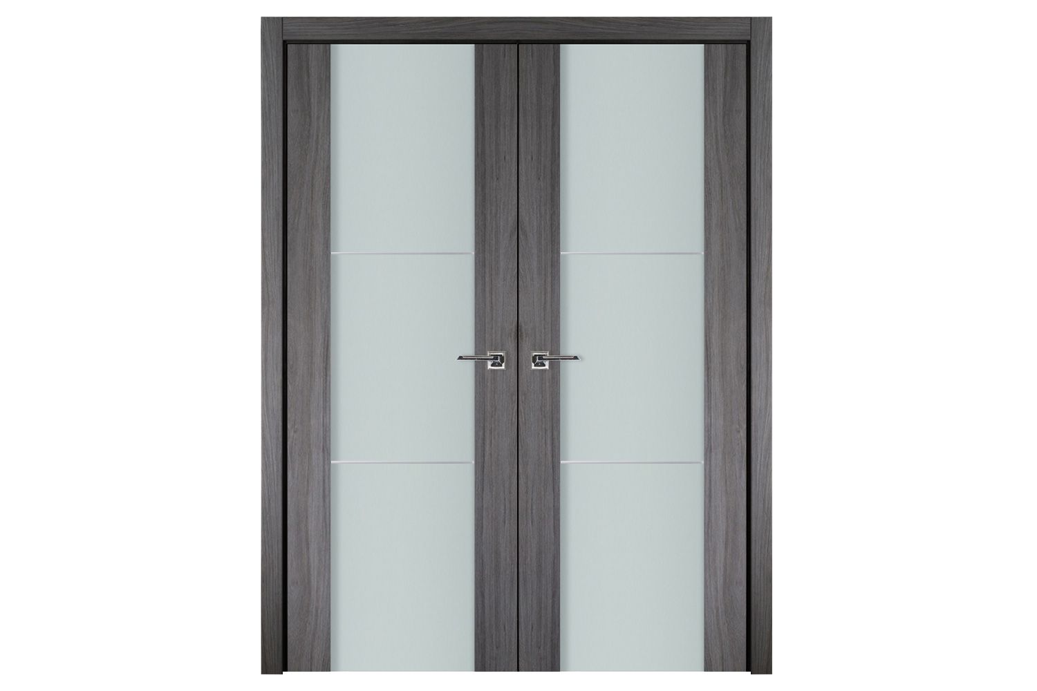 Nova Italia Vetro 2H Swiss Elm Laminate Interior Door