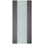 Nova Italia Vetro 2H Swiss Elm Laminate Interior Door