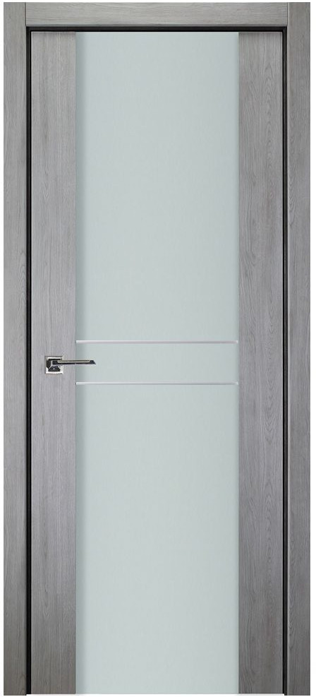 Nova Italia Vetro 2HC Light Grey Laminate Interior Door