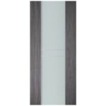 Nova Italia Vetro 2HC Swiss Elm Laminate Interior Door