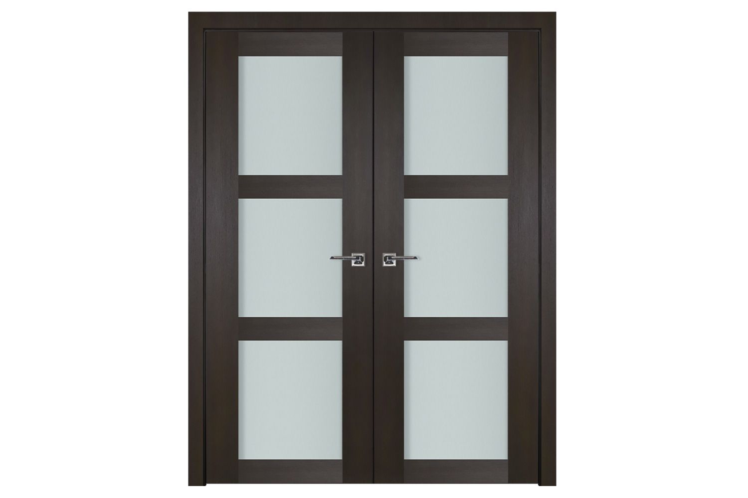 Nova Italia Vetro 3 Lite Premium Wenge Laminate Interior Door