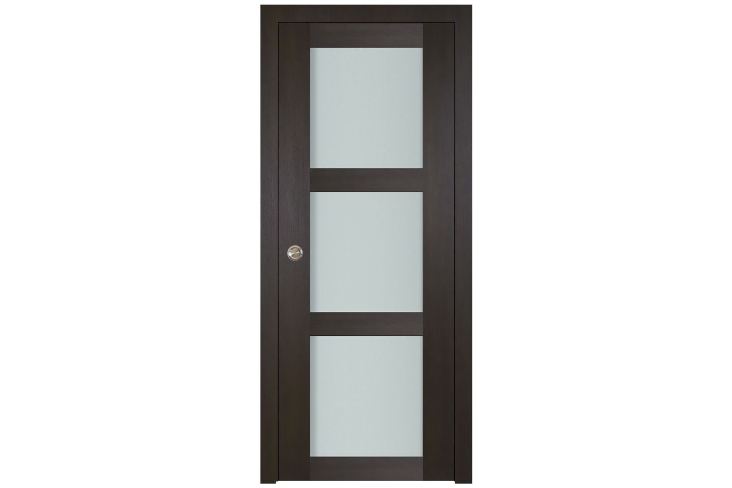 Nova Italia Vetro 3 Lite Premium Wenge Laminate Interior Door