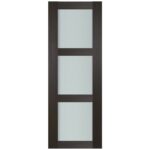 Nova Italia Vetro 3 Lite Premium Wenge Laminate Interior Door