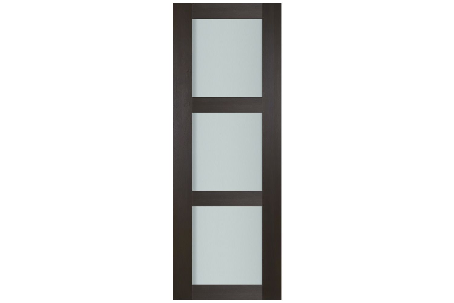 Nova Italia Vetro 3 Lite Premium Wenge Laminate Interior Door