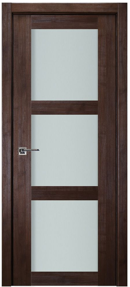 Nova Italia Vetro 3 Lite Prestige Brown Laminate Interior Door