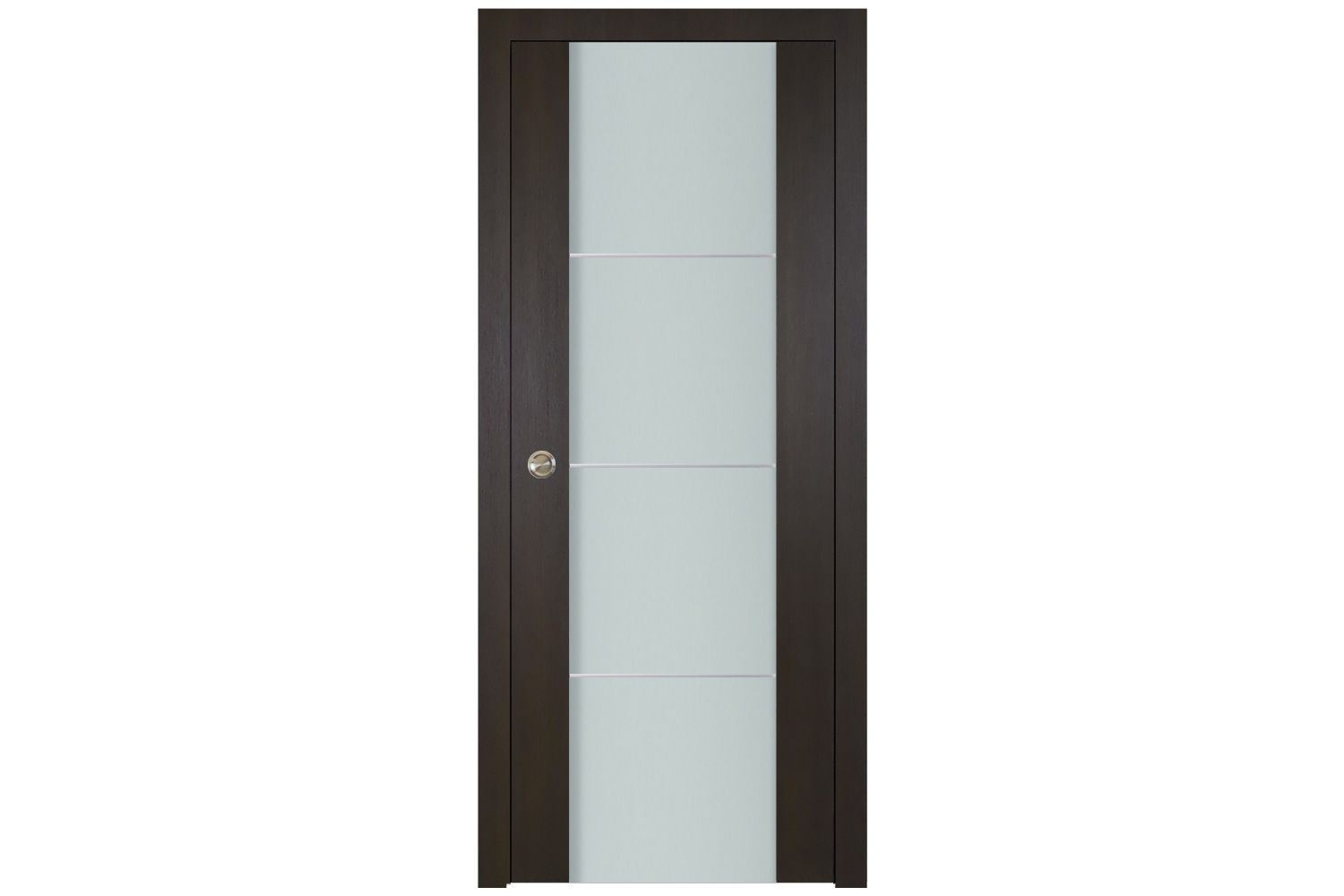 Nova Italia Vetro 3H Premium Wenge Laminate Interior Door