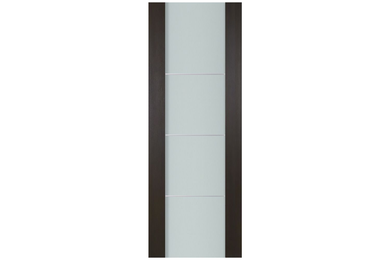 Nova Italia Vetro 3H Premium Wenge Laminate Interior Door