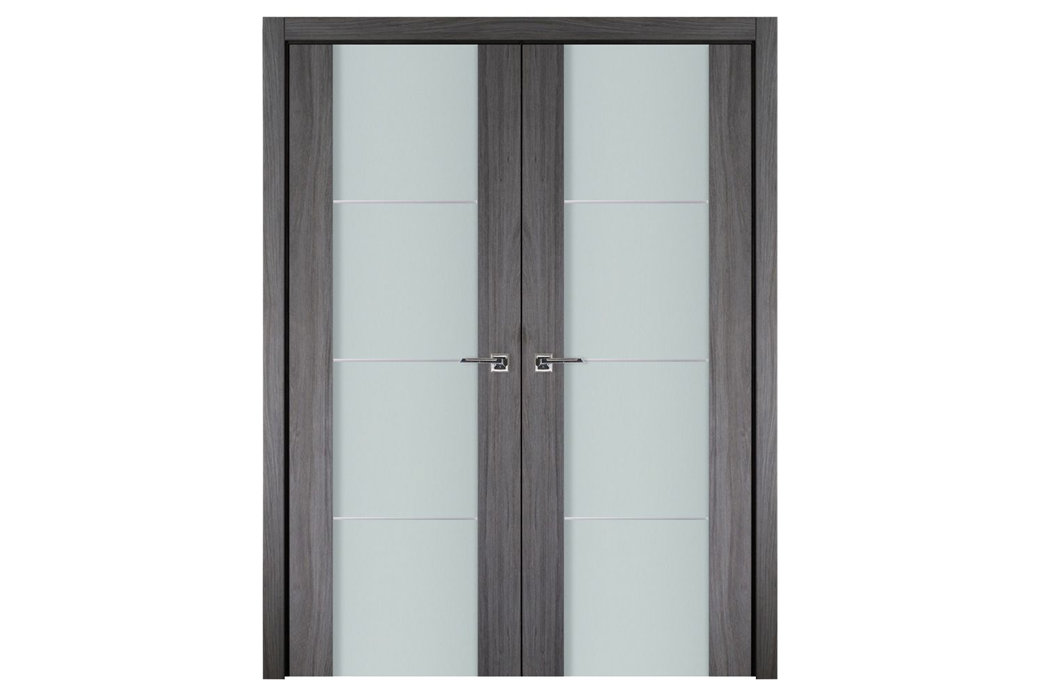 Nova Italia Vetro 3H Swiss Elm Laminate Interior Door