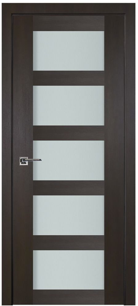 Nova Italia Vetro 5 Lite Premium Wenge Laminate Interior Door