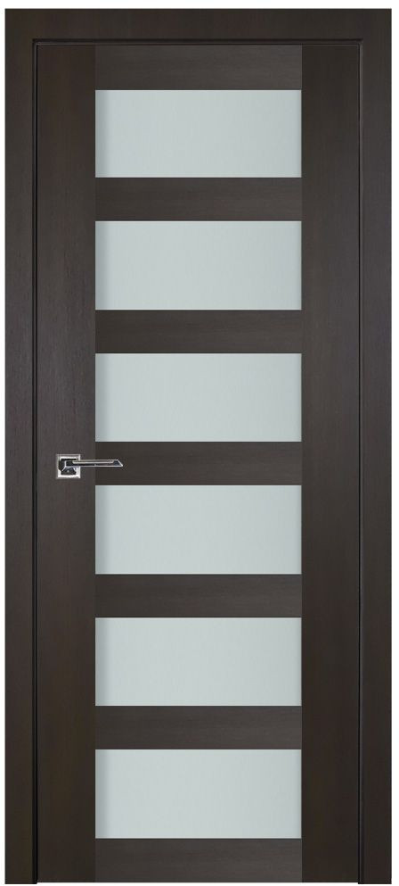 Nova Italia Vetro 6 Lite Premium Wenge Laminate Interior Door