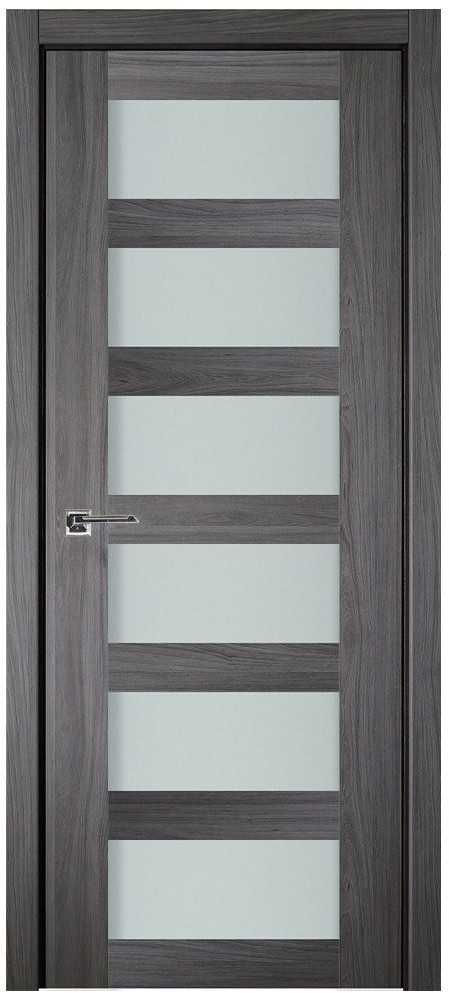 Nova Italia Vetro 6 Lite Swiss Elm Laminate Interior Door