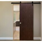 Nova M34 Black Walnut Laminated Modern Interior Door