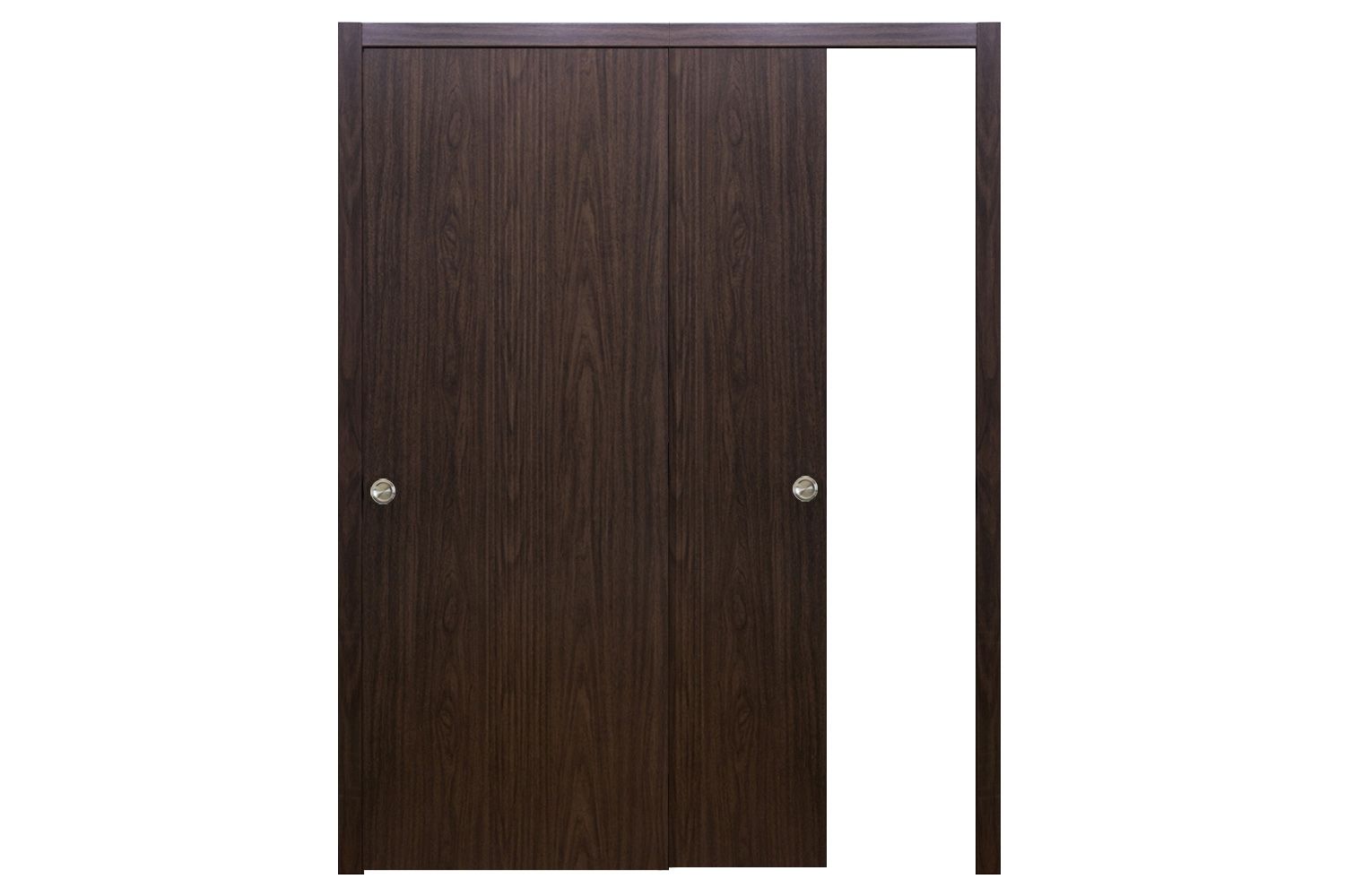 Nova M34 Black Walnut Laminated Modern Interior Door