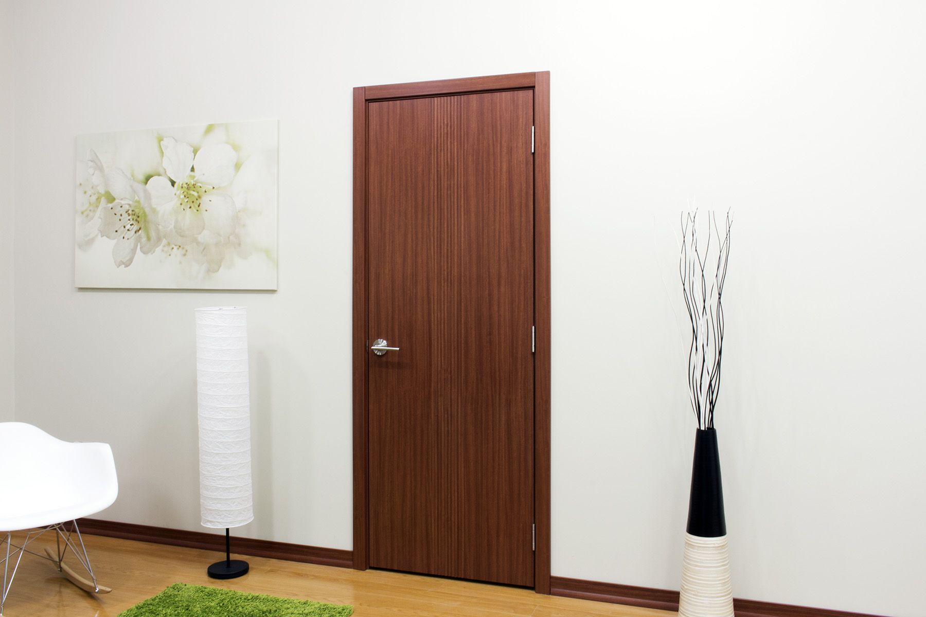 Nova M34 Sapele Laminated Modern Interior Door