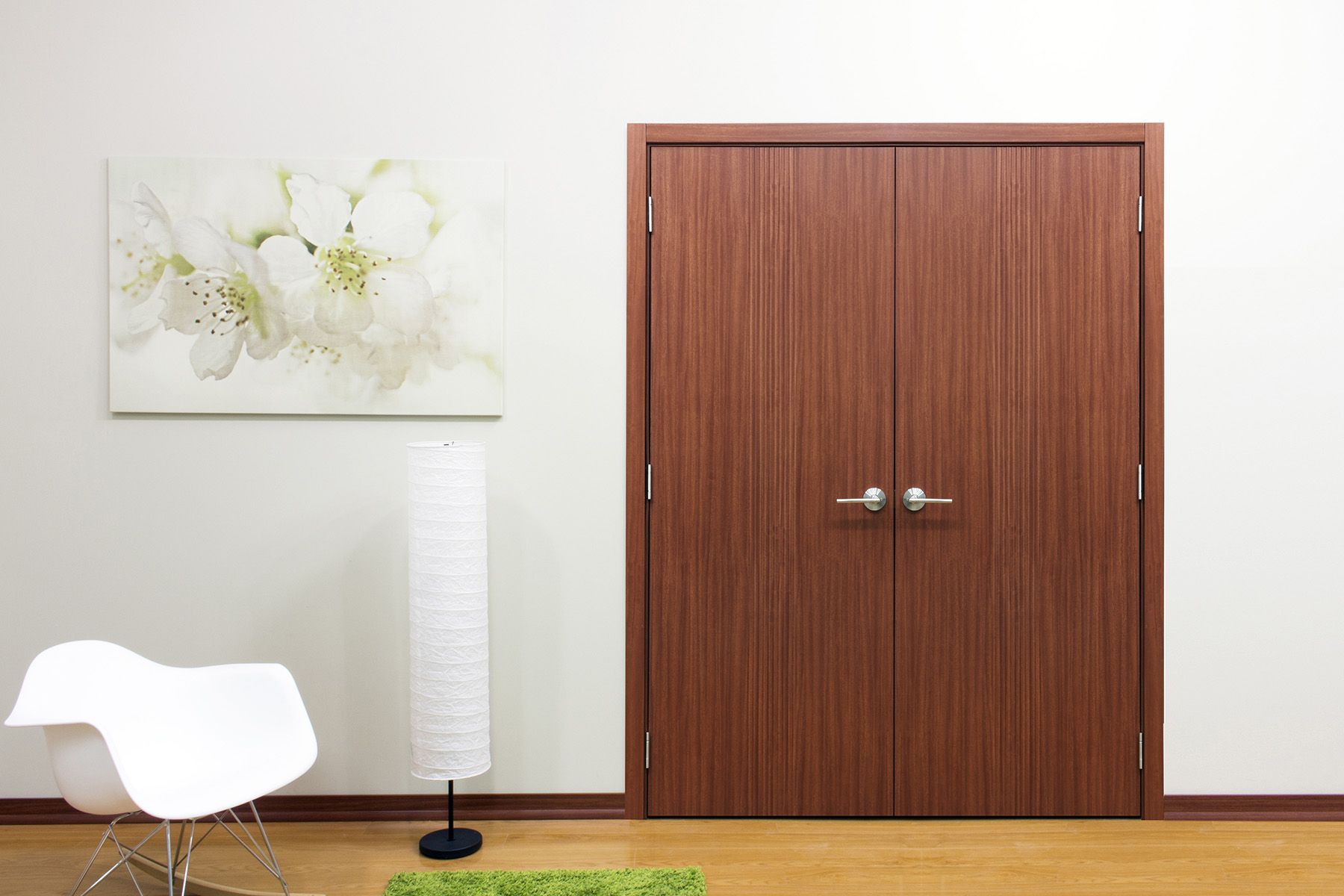 Nova M34 Sapele Laminated Modern Interior Door