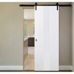 Nova M34 Soft White Laminated Modern Interior Door