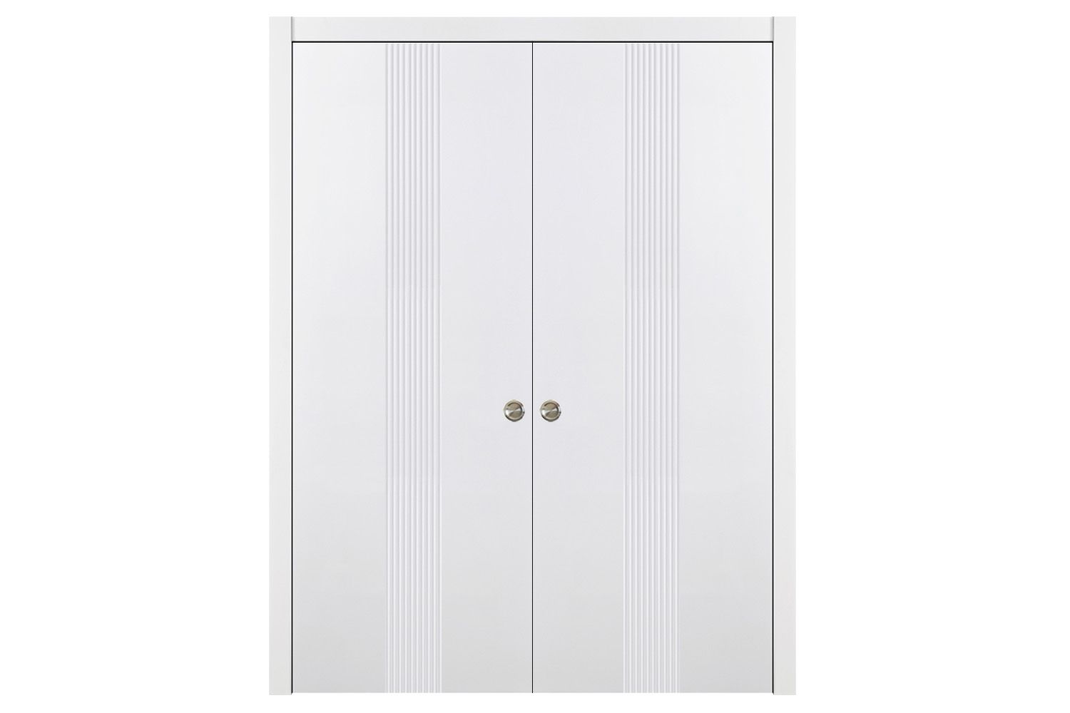 Nova M34 Soft White Laminated Modern Interior Door