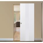 Nova M34 Soft White Laminated Modern Interior Door