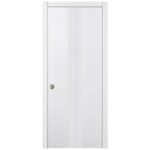 Nova M34 Soft White Laminated Modern Interior Door