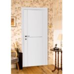 Nova Stile 002 Soft White Laminated Modern Interior Door