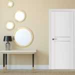 Nova Stile 003 Soft White Laminated Modern Interior Door