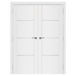 Nova Stile 006 Soft White Laminated Modern Interior Door