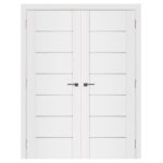 Nova Stile 009 Soft White Laminated Modern Interior Door