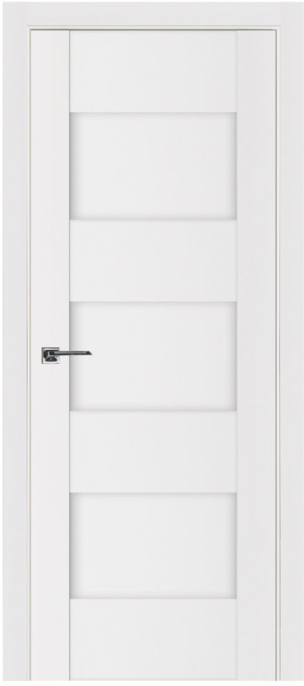 Nova Stile 015 Soft White Laminated Modern Interior Door