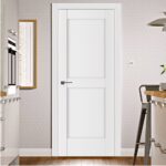 Nova Stile 024 Soft White Laminated Modern Interior Door