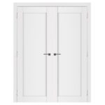 Nova Stile 054 Soft White Laminated Modern Interior Door