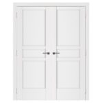 Nova Stile 057 Soft White Laminated Modern Interior Door