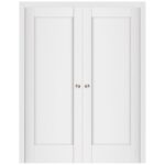 Nova Stile 059 Soft White Laminated Modern Interior Door