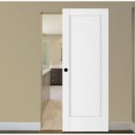 Nova Stile 059 Soft White Laminated Modern Interior Door