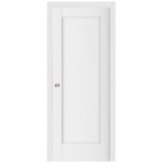 Nova Stile 059 Soft White Laminated Modern Interior Door