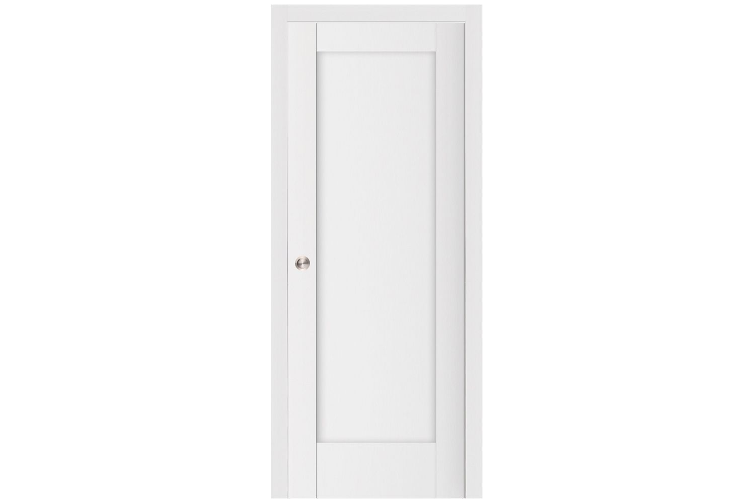 Nova Stile 059 Soft White Laminated Modern Interior Door