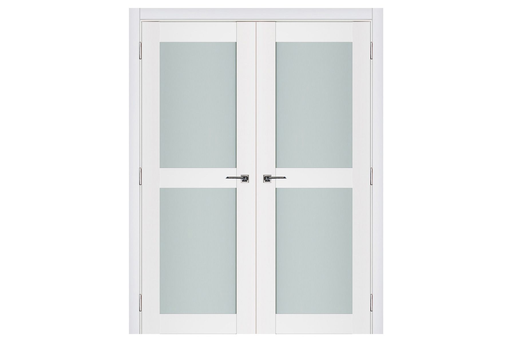 Nova Triplex 020 Soft White Laminated Modern Interior Door