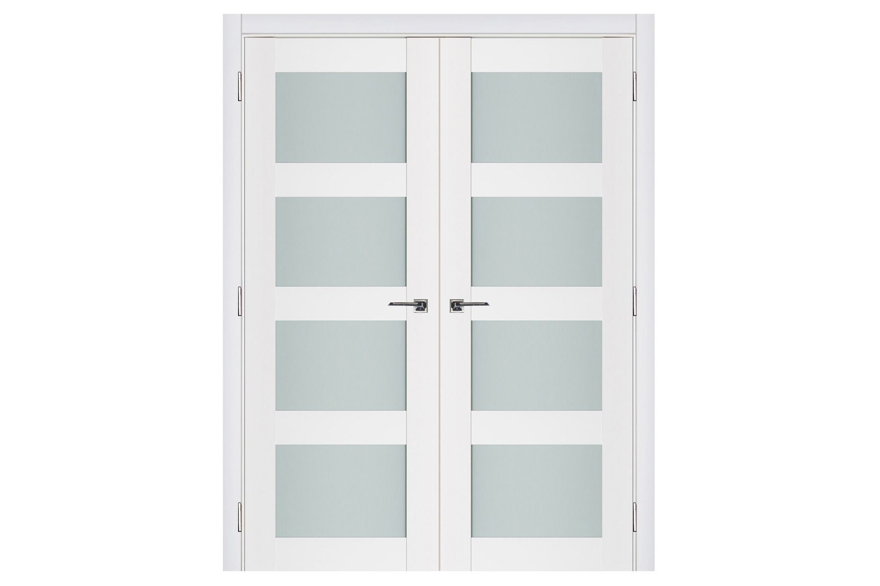 Nova Triplex 021 Soft White Laminated Modern Interior Door