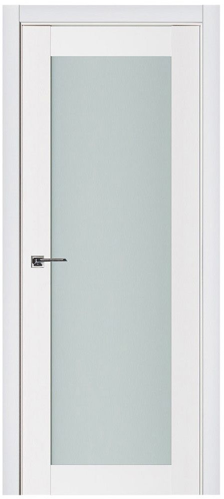 Nova Triplex 054 Soft White Laminated Modern Interior Door