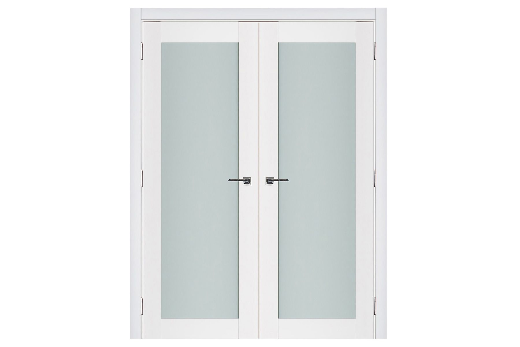 Nova Triplex 054 Soft White Laminated Modern Interior Door