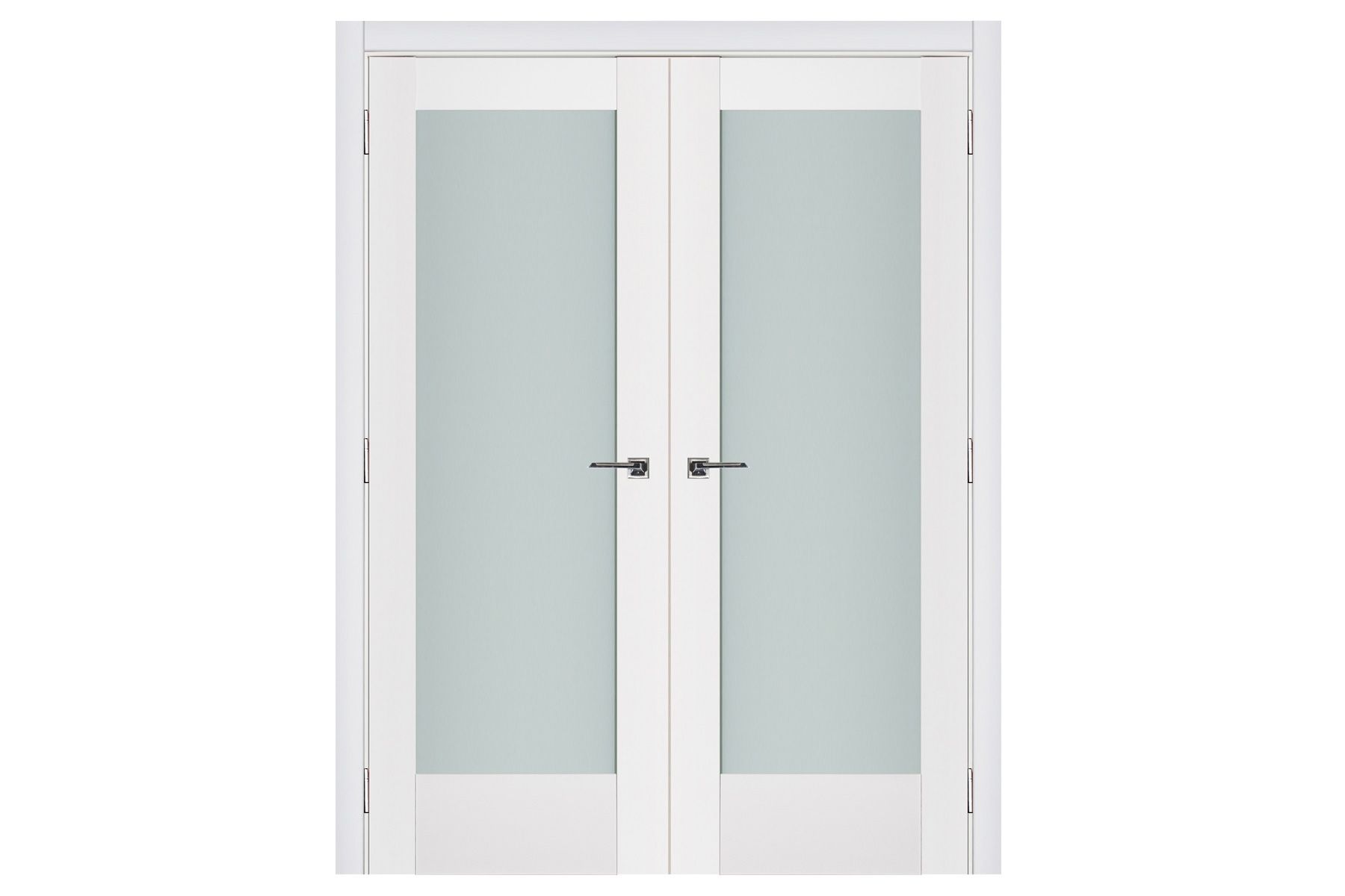 Nova Triplex 056 Soft White Laminated Modern Interior Door