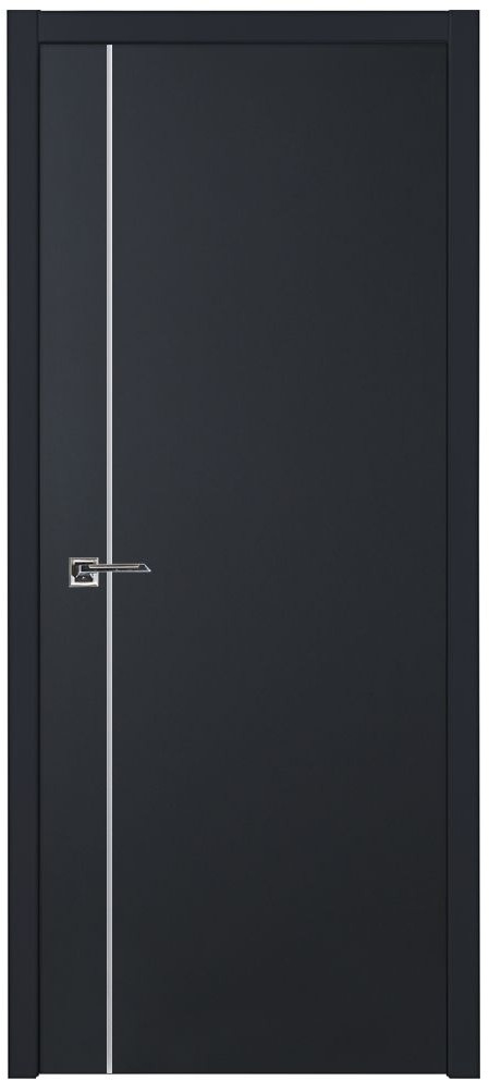 Nova Glam G-Pro 003 Soft Black Laminated Modern Interior Door