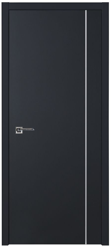 Nova Glam G-Pro 005 Soft Black Laminated Modern Interior Door