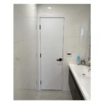 Nova Graffiti Soft White Laminated Modern Interior Door