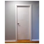 Nova Graffiti Soft White Laminated Modern Interior Door